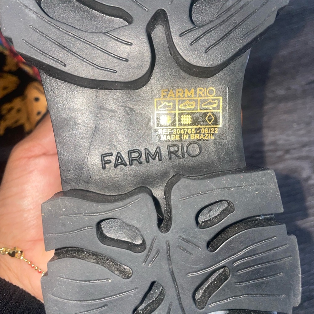 Platform sandals (Farm Rio) - Picture 2 of 5